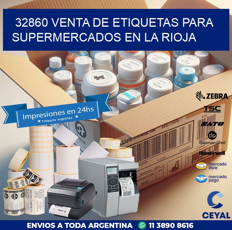 32860 VENTA DE ETIQUETAS PARA SUPERMERCADOS EN LA RIOJA