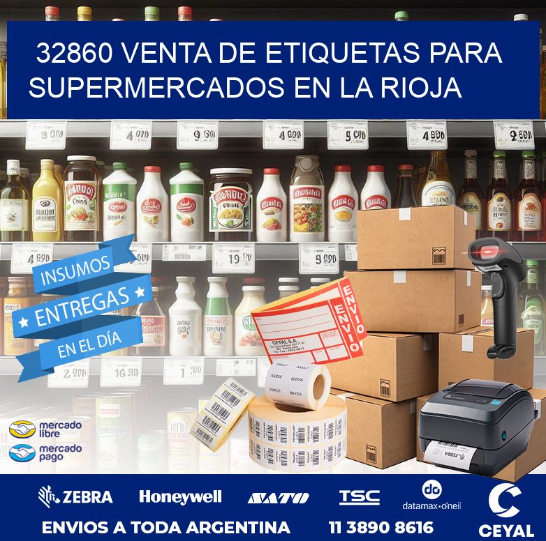 32860 VENTA DE ETIQUETAS PARA SUPERMERCADOS EN LA RIOJA