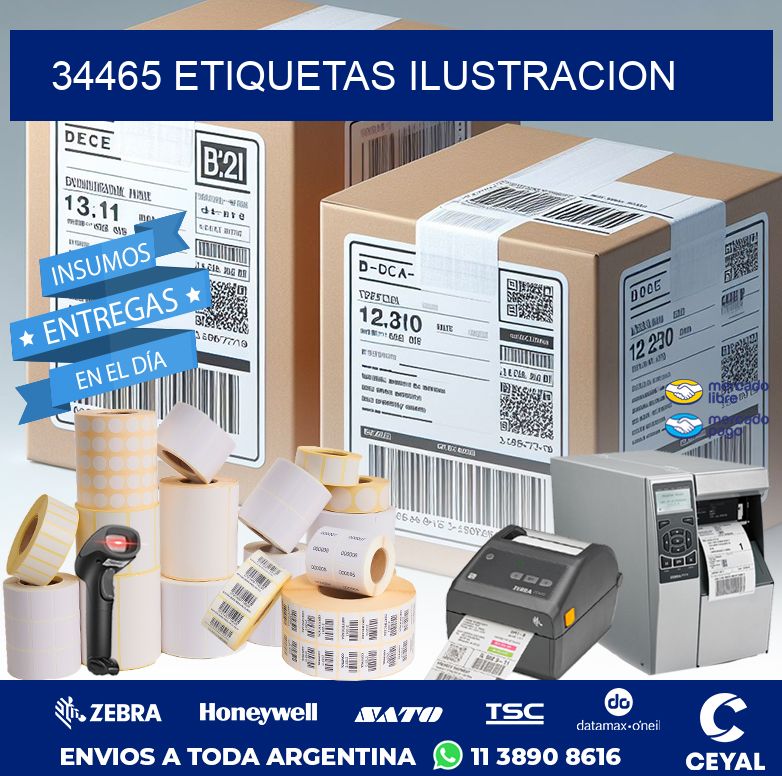 34465 ETIQUETAS ILUSTRACION