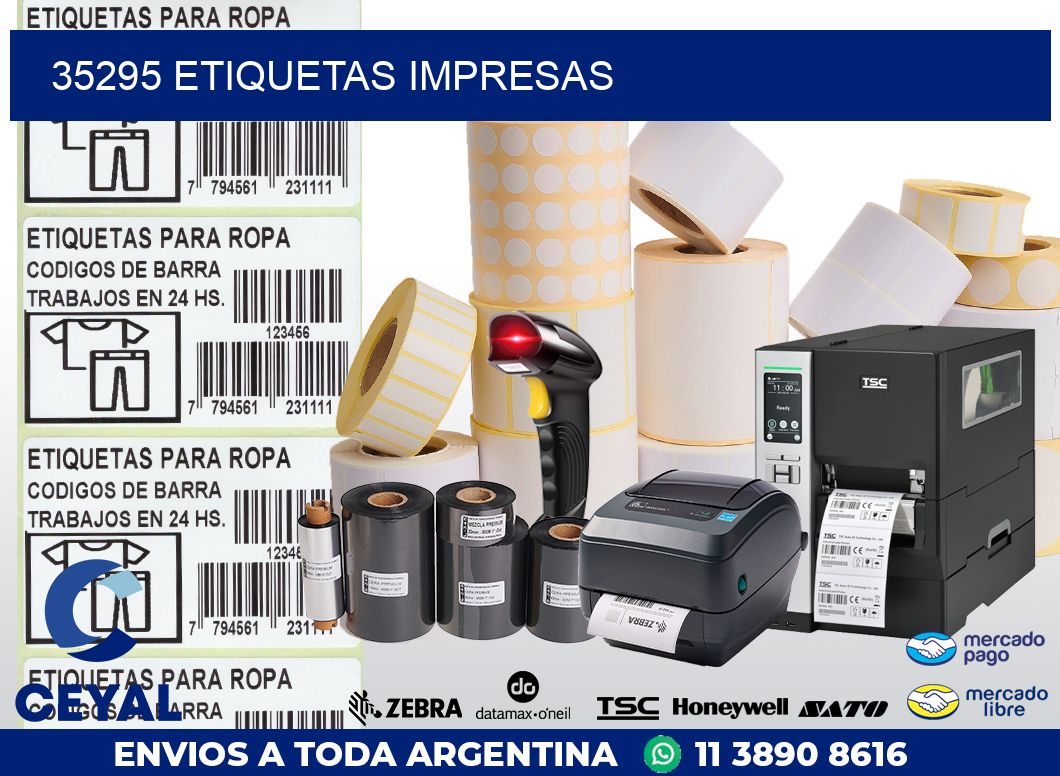 35295 ETIQUETAS IMPRESAS