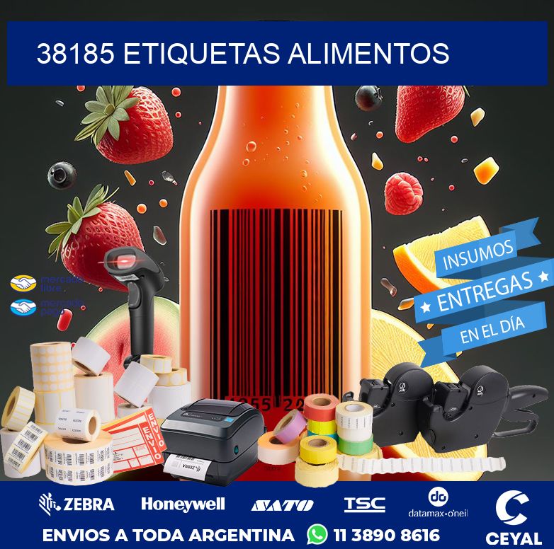 38185 ETIQUETAS ALIMENTOS