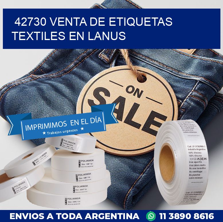 42730 VENTA DE ETIQUETAS TEXTILES EN LANUS
