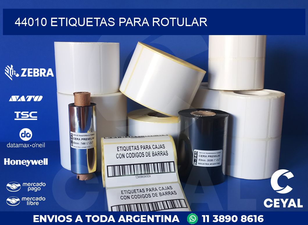 44010 ETIQUETAS PARA ROTULAR