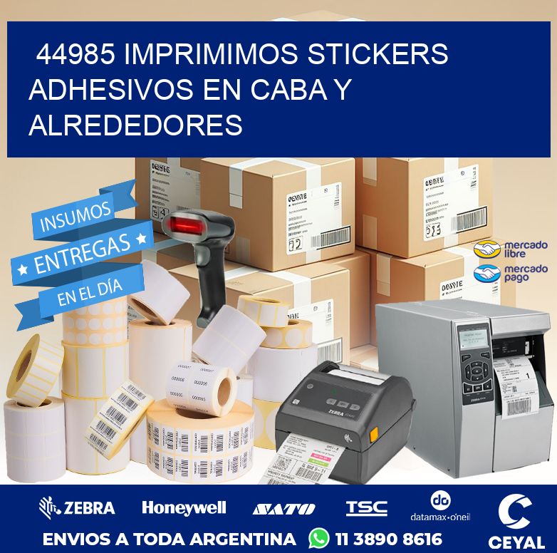 44985 IMPRIMIMOS STICKERS ADHESIVOS EN CABA Y ALREDEDORES