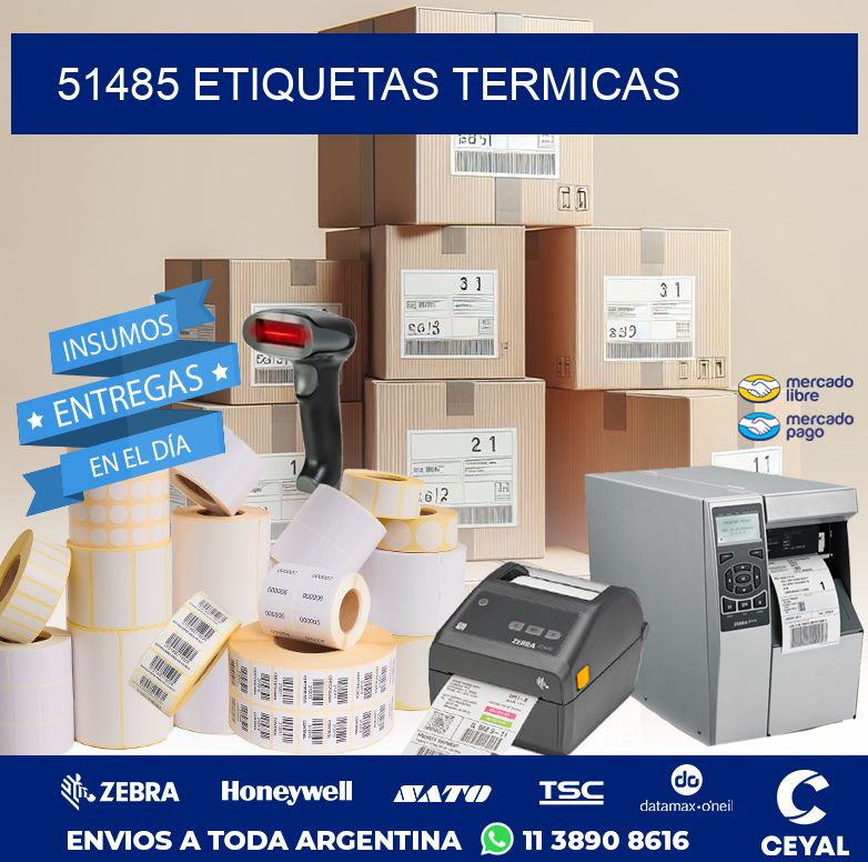 51485 ETIQUETAS TERMICAS