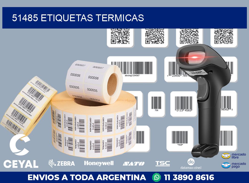 51485 ETIQUETAS TERMICAS