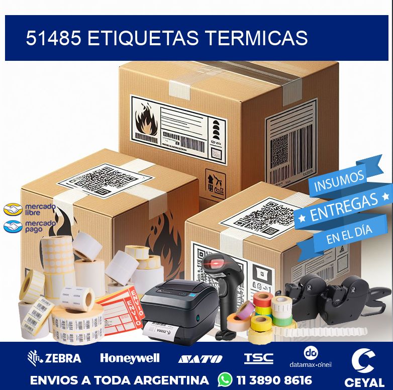51485 ETIQUETAS TERMICAS
