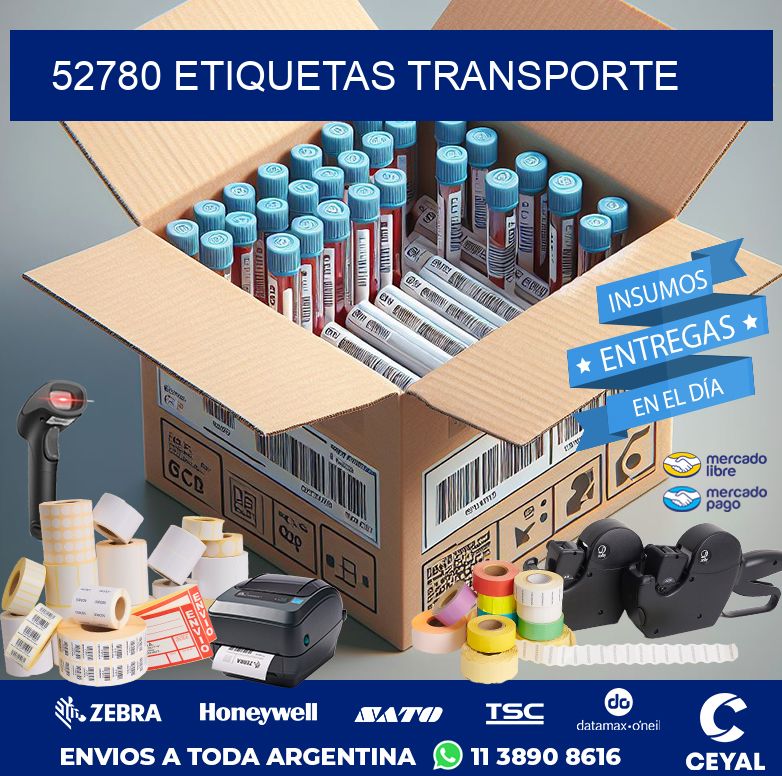 52780 ETIQUETAS TRANSPORTE