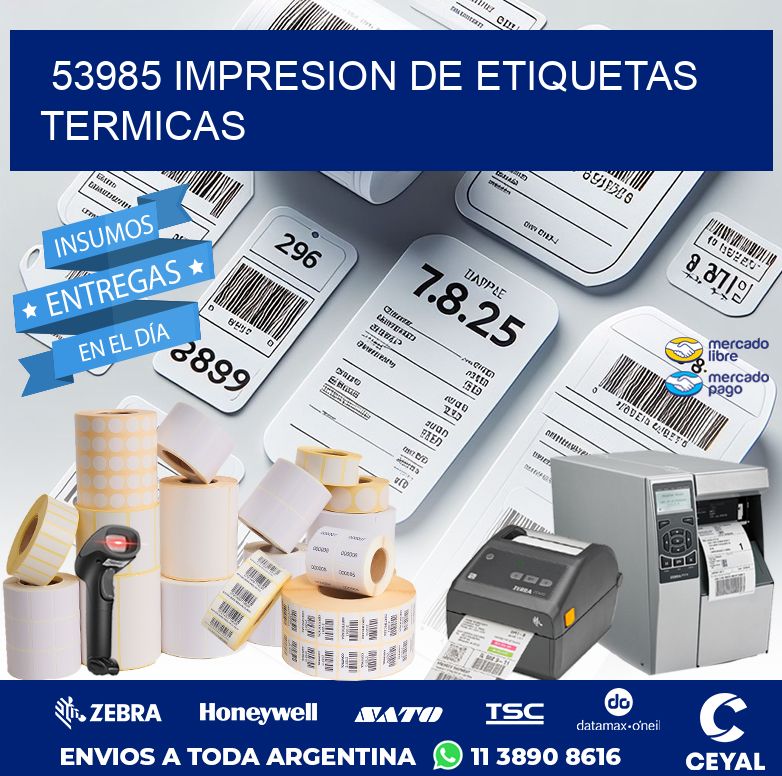 53985 IMPRESION DE ETIQUETAS TERMICAS
