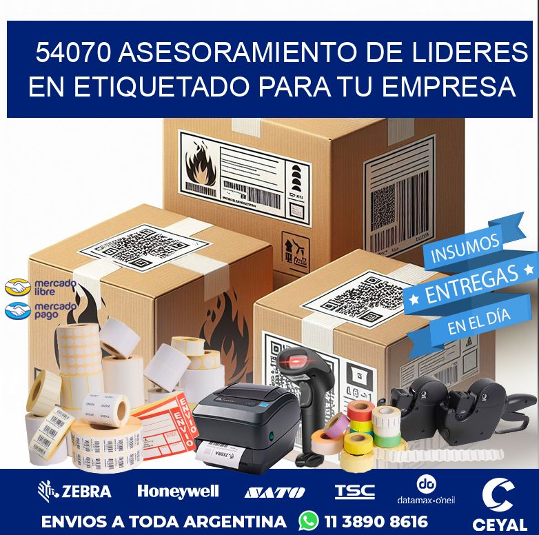 54070 ASESORAMIENTO DE LIDERES EN ETIQUETADO PARA TU EMPRESA
