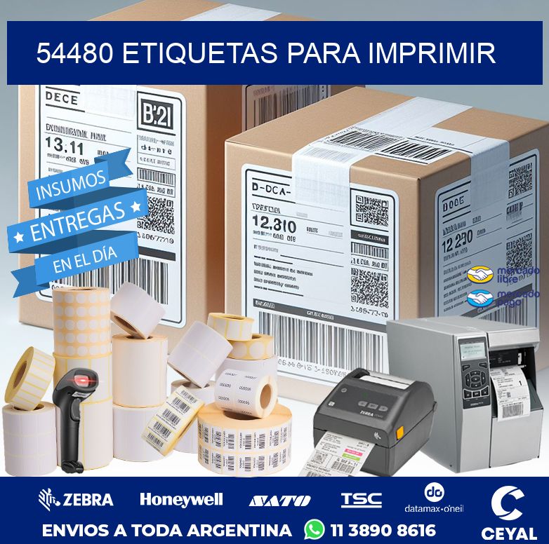 54480 ETIQUETAS PARA IMPRIMIR