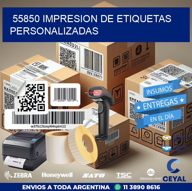 55850 IMPRESION DE ETIQUETAS PERSONALIZADAS
