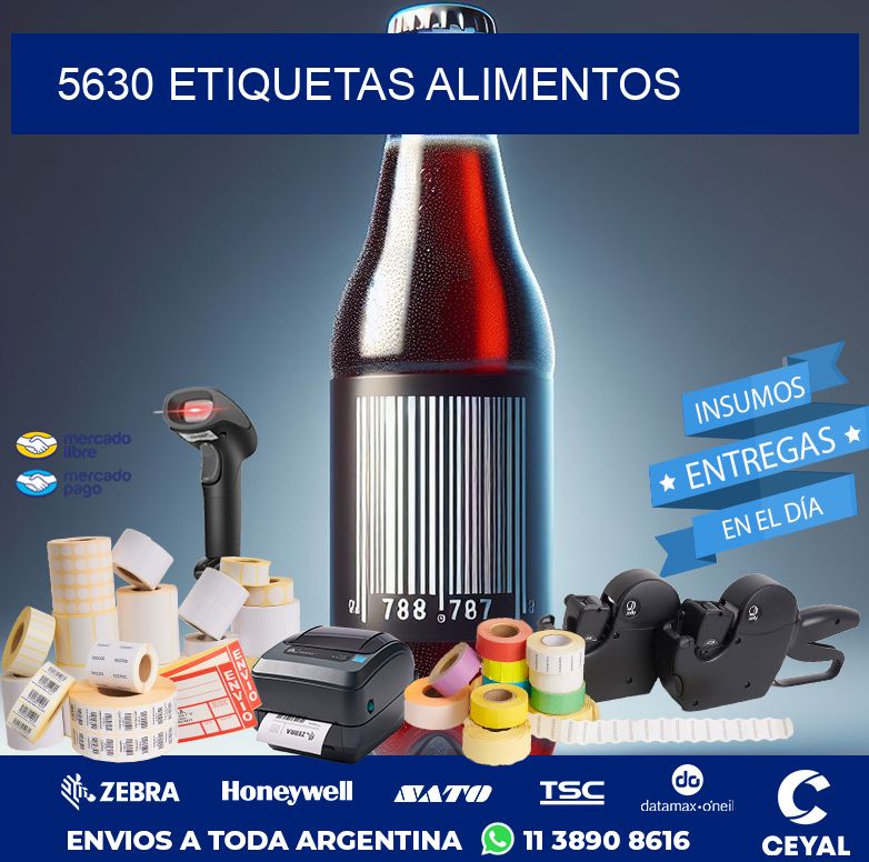5630 ETIQUETAS ALIMENTOS
