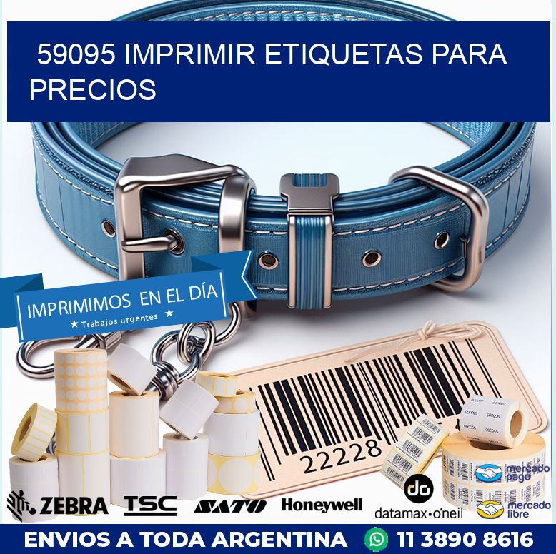 59095 IMPRIMIR ETIQUETAS PARA PRECIOS