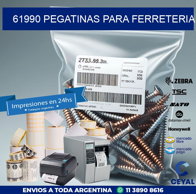 61990 PEGATINAS PARA FERRETERIA