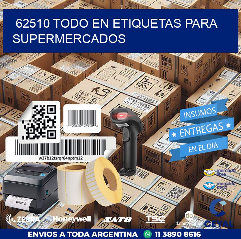 62510 TODO EN ETIQUETAS PARA SUPERMERCADOS
