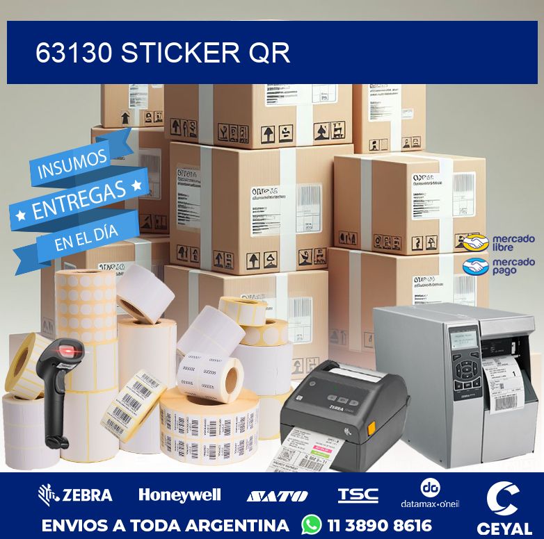 63130 STICKER QR