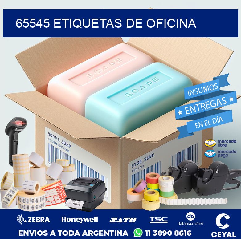 65545 ETIQUETAS DE OFICINA