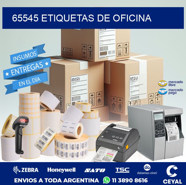 65545 ETIQUETAS DE OFICINA