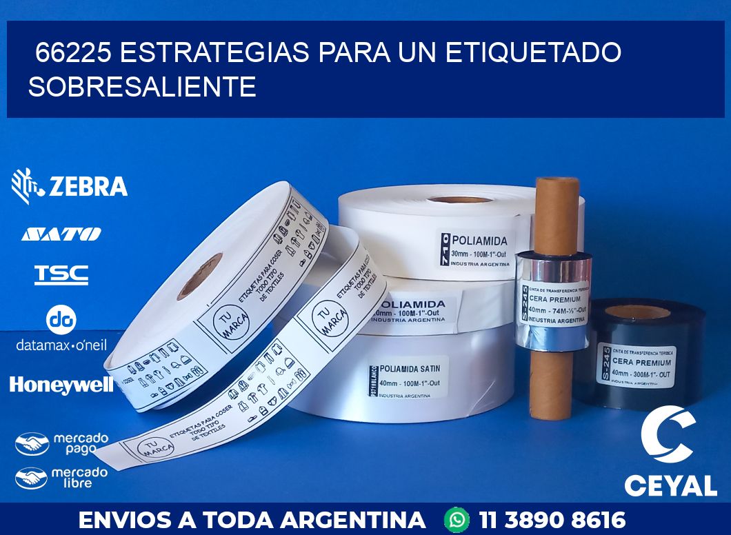 66225 ESTRATEGIAS PARA UN ETIQUETADO SOBRESALIENTE