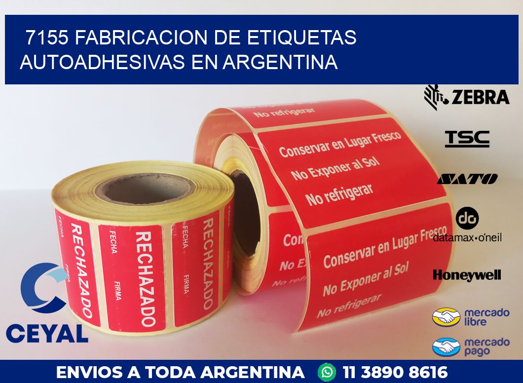 7155 FABRICACION DE ETIQUETAS AUTOADHESIVAS EN ARGENTINA