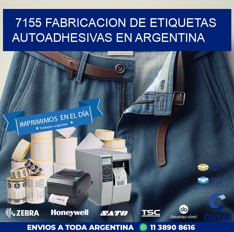 7155 FABRICACION DE ETIQUETAS AUTOADHESIVAS EN ARGENTINA