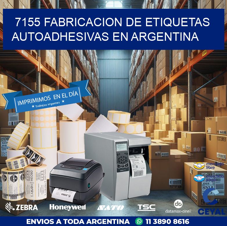 7155 FABRICACION DE ETIQUETAS AUTOADHESIVAS EN ARGENTINA