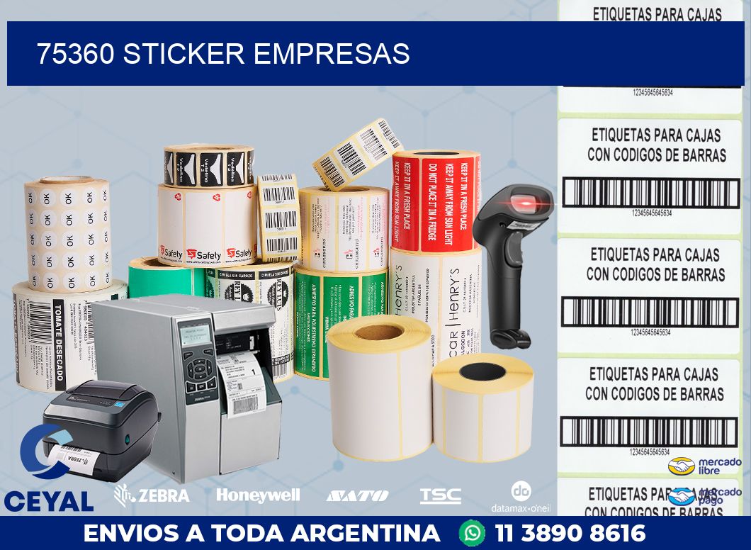 75360 STICKER EMPRESAS