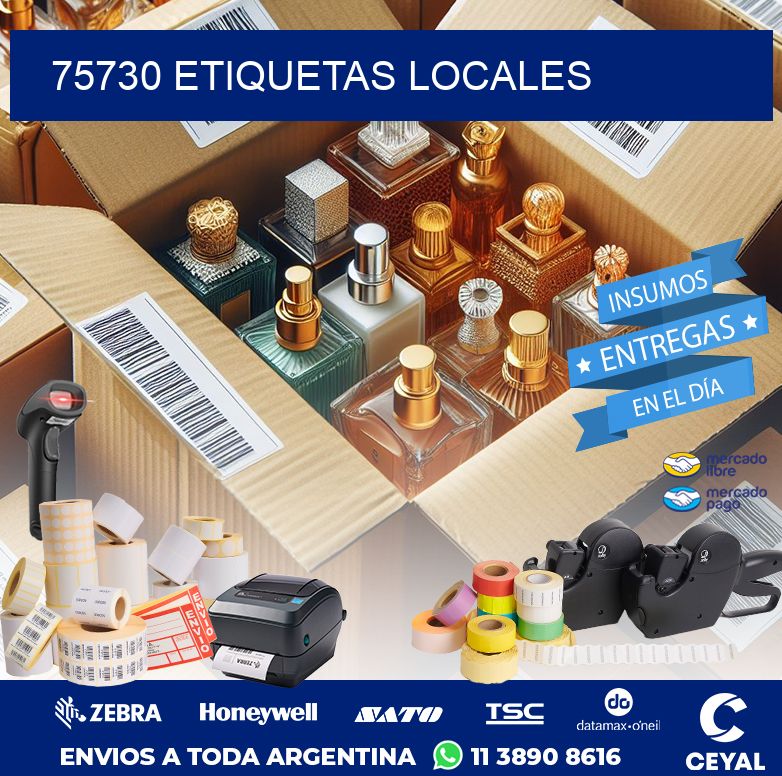75730 ETIQUETAS LOCALES