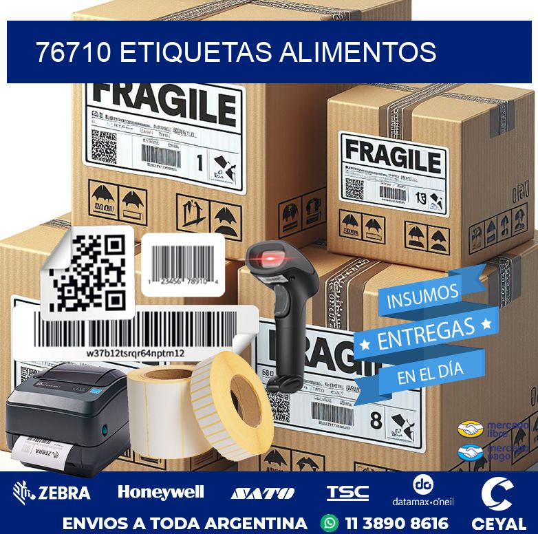 76710 ETIQUETAS ALIMENTOS