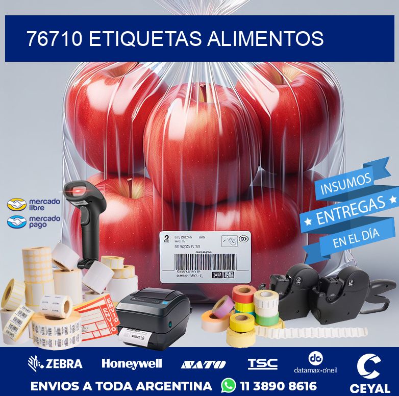 76710 ETIQUETAS ALIMENTOS