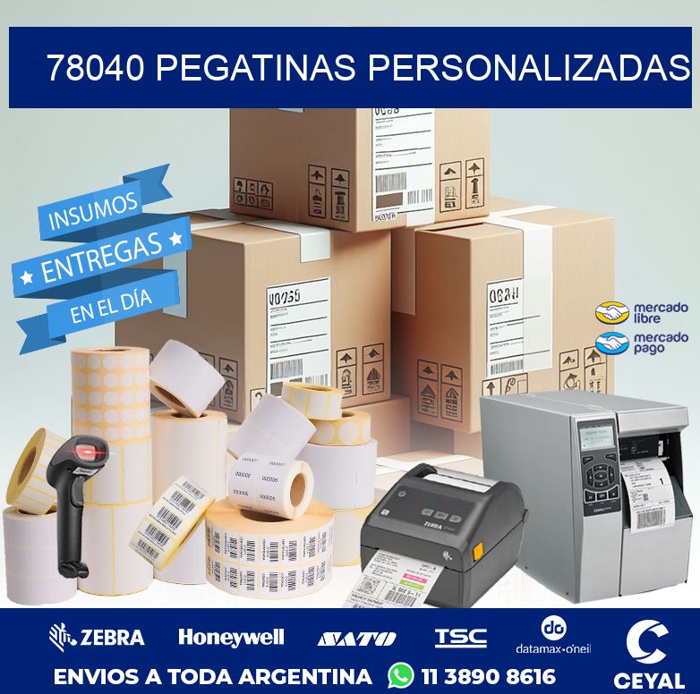 78040 PEGATINAS PERSONALIZADAS