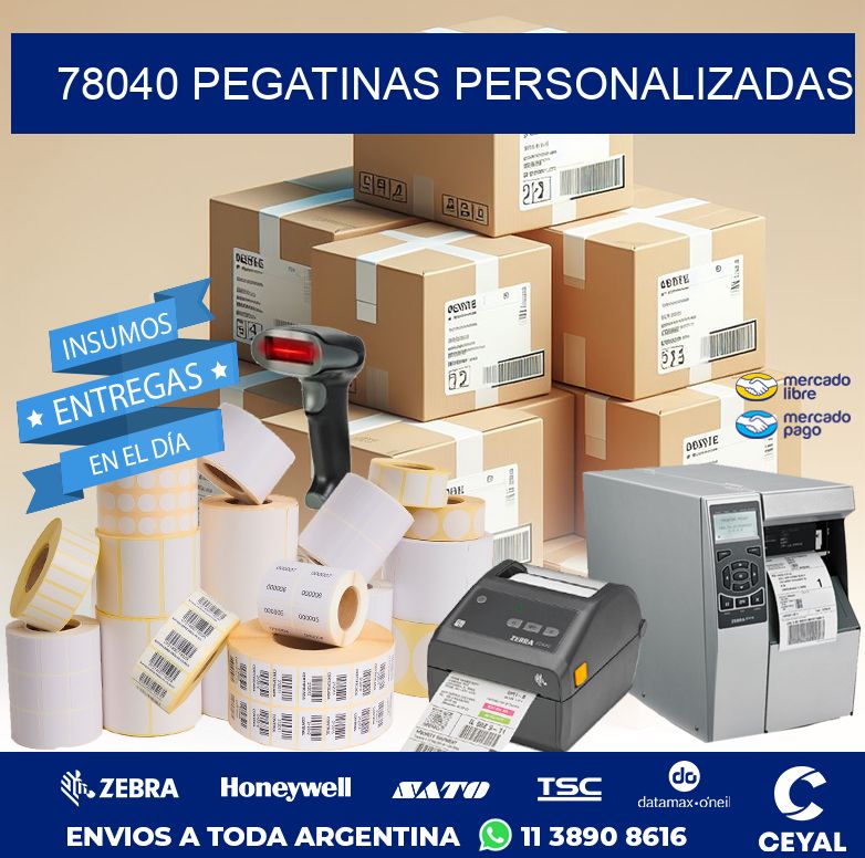 78040 PEGATINAS PERSONALIZADAS