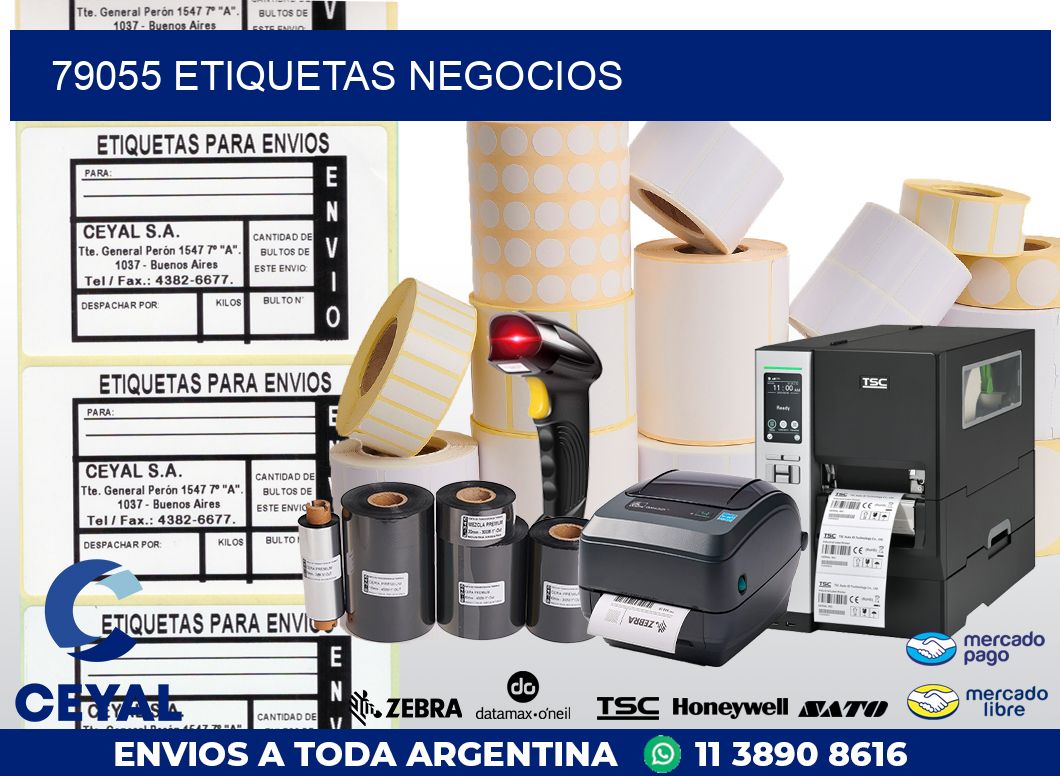 79055 ETIQUETAS NEGOCIOS