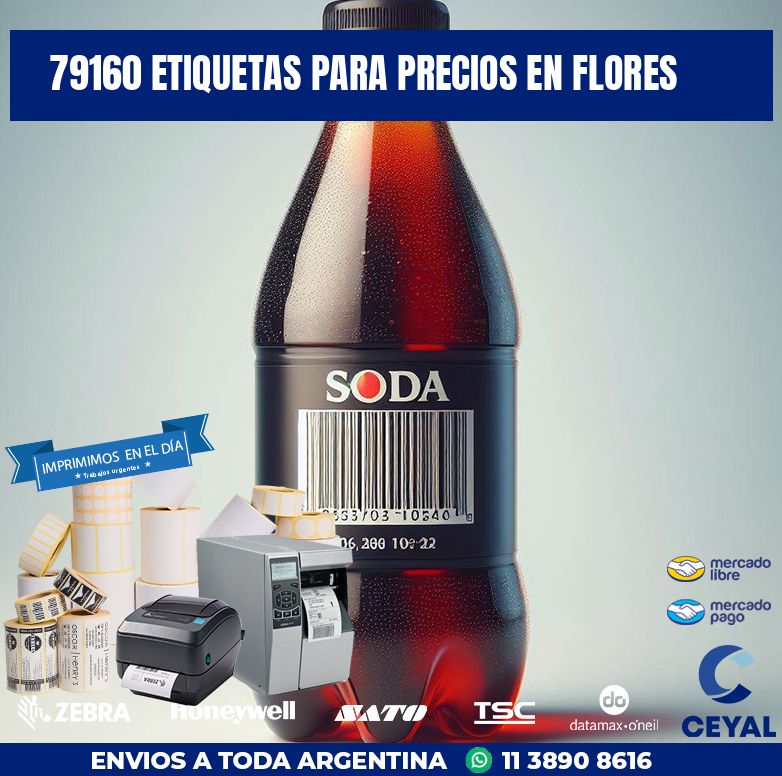 79160 ETIQUETAS PARA PRECIOS EN FLORES