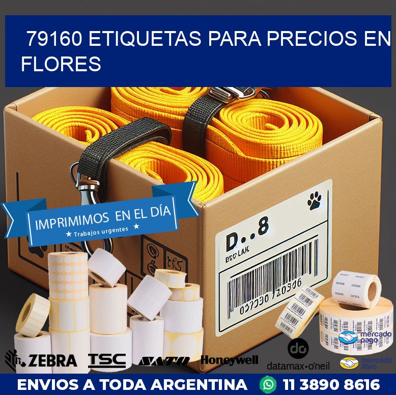 79160 ETIQUETAS PARA PRECIOS EN FLORES