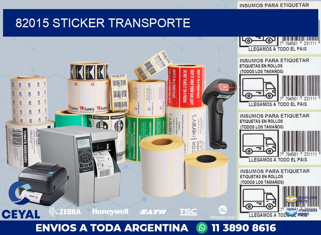 82015 STICKER TRANSPORTE