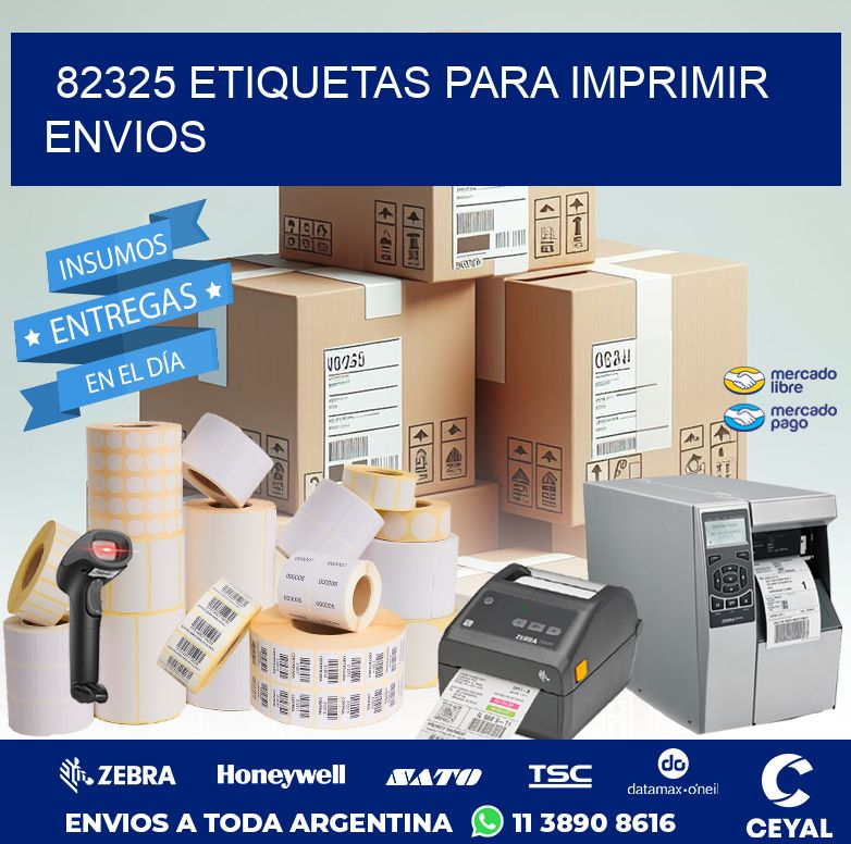 82325 ETIQUETAS PARA IMPRIMIR ENVIOS