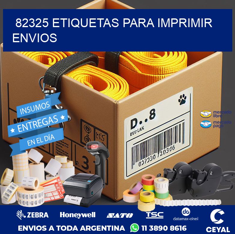 82325 ETIQUETAS PARA IMPRIMIR ENVIOS