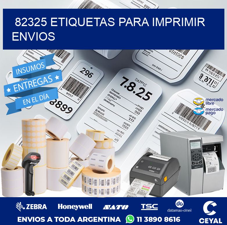 82325 ETIQUETAS PARA IMPRIMIR ENVIOS