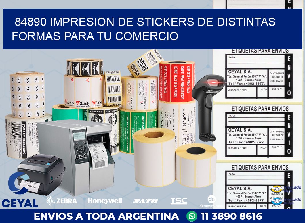 84890 IMPRESION DE STICKERS DE DISTINTAS FORMAS PARA TU COMERCIO