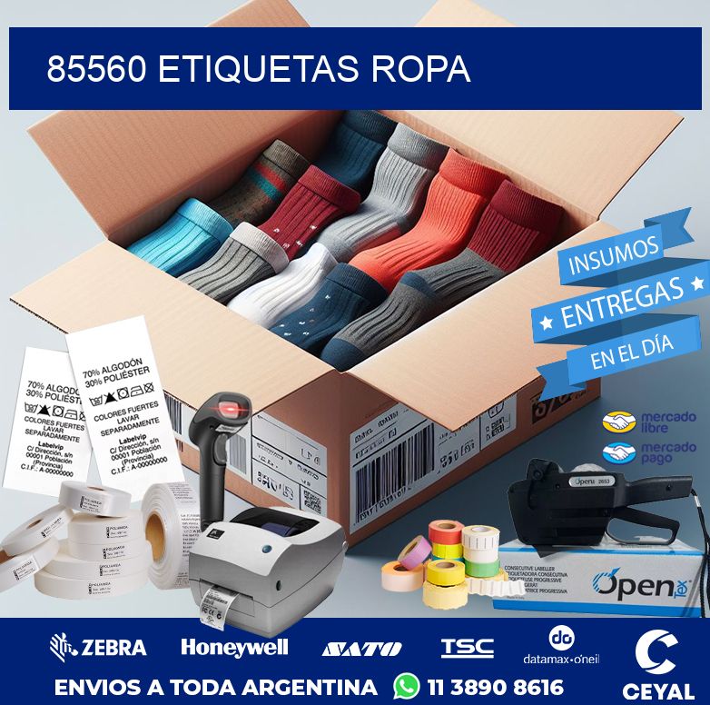 85560 ETIQUETAS ROPA
