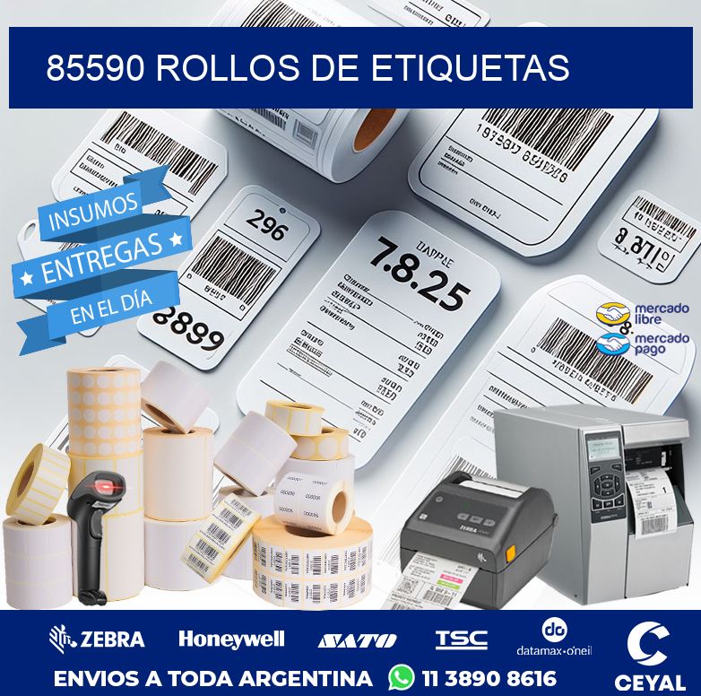 85590 ROLLOS DE ETIQUETAS