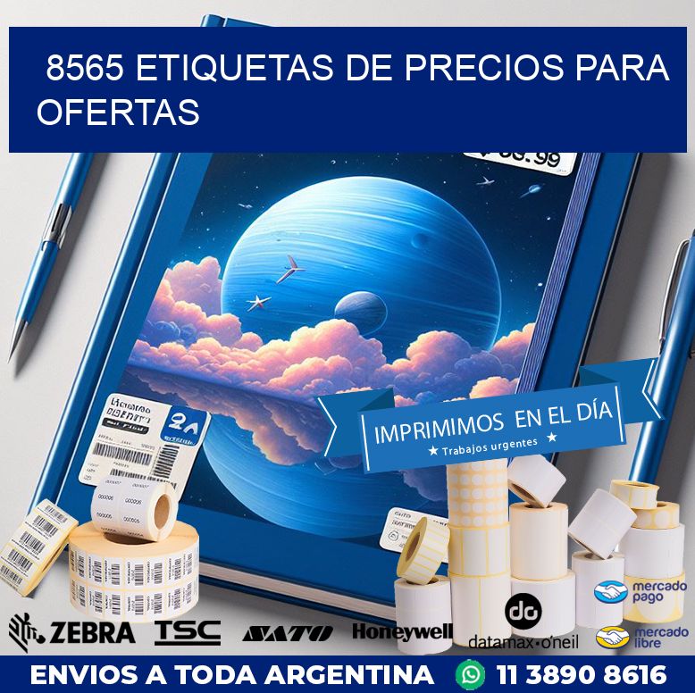 8565 ETIQUETAS DE PRECIOS PARA OFERTAS