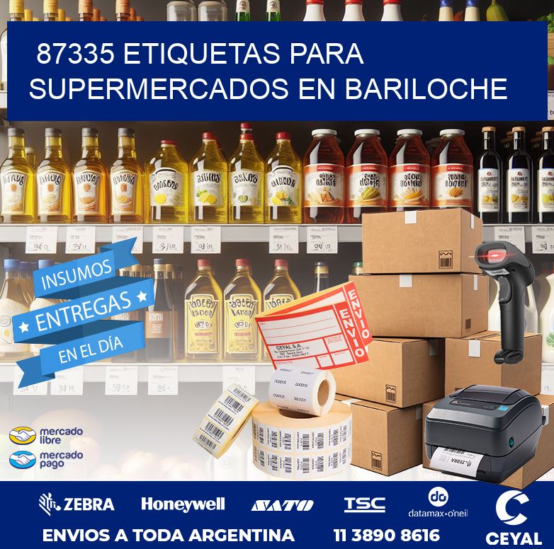 87335 ETIQUETAS PARA SUPERMERCADOS EN BARILOCHE