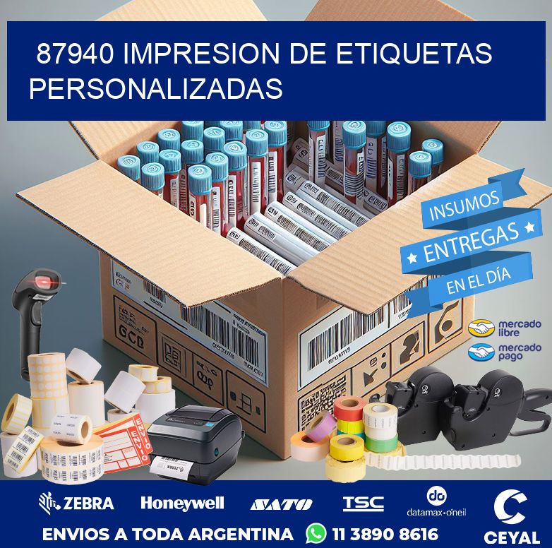 87940 IMPRESION DE ETIQUETAS PERSONALIZADAS