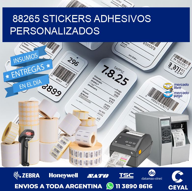 88265 STICKERS ADHESIVOS PERSONALIZADOS