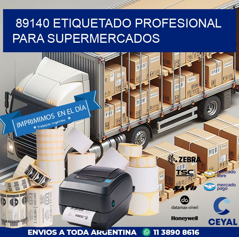 89140 ETIQUETADO PROFESIONAL PARA SUPERMERCADOS