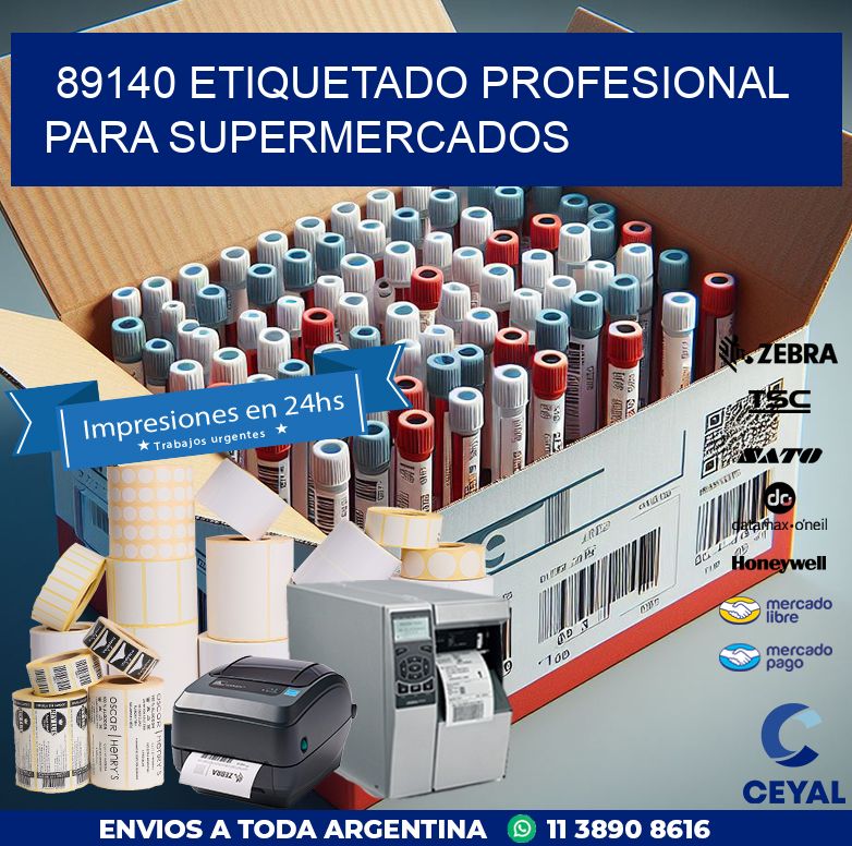 89140 ETIQUETADO PROFESIONAL PARA SUPERMERCADOS
