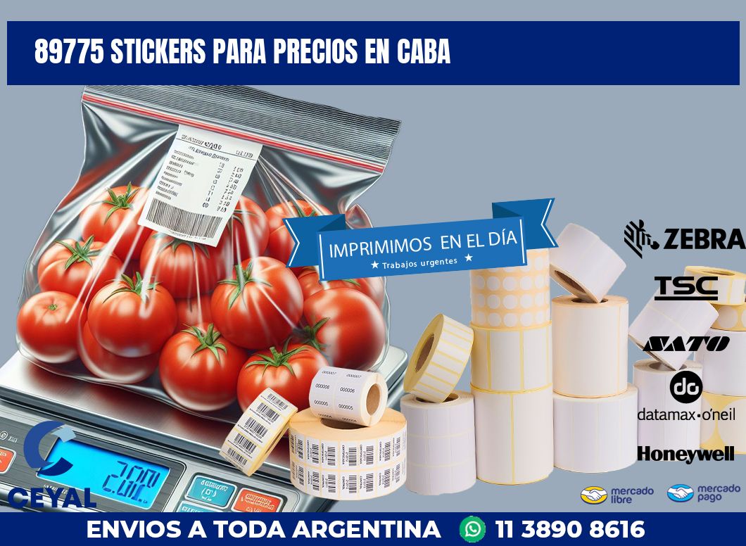 89775 STICKERS PARA PRECIOS EN CABA
